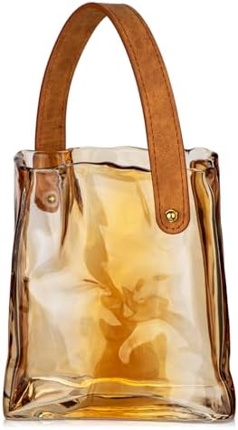 Glass Handbag Vase