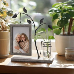 Metal Tree Photo Frame & Bud Vase
