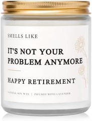 Happy Retirement Candle