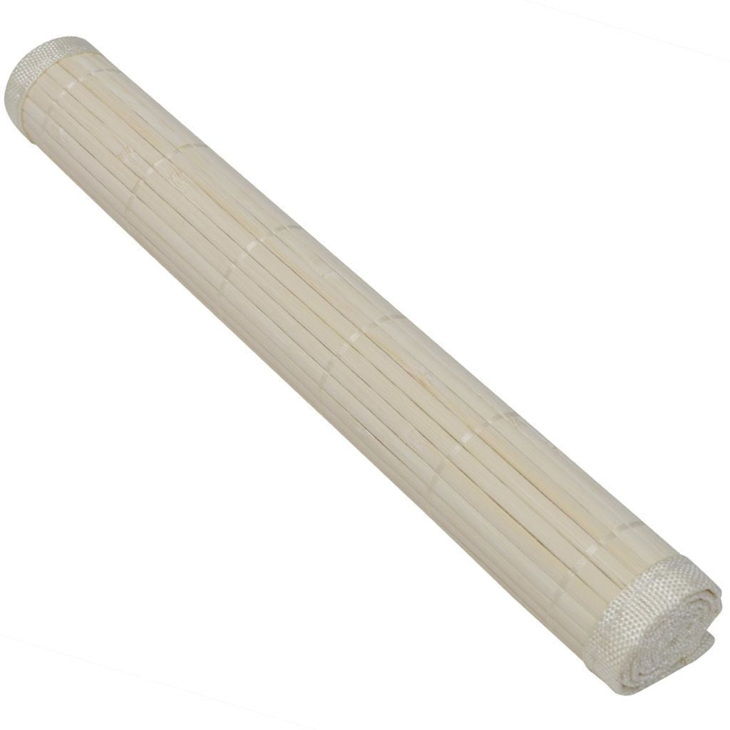 6 Natural Bamboo Placemats