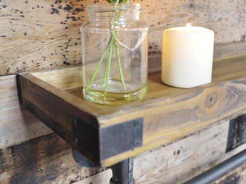 Industrial Pipe Shelf