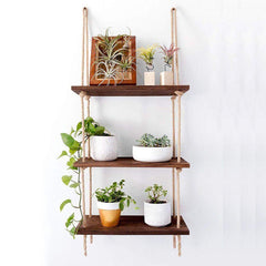 Rope Ladder Shelves