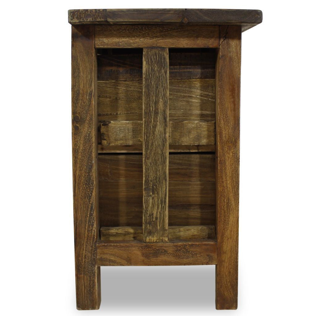 Solid Reclaimed Wood Nightstand