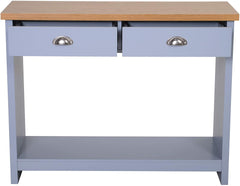 Grey Finish Console Table
