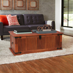 Wooden Chest Coffee Table