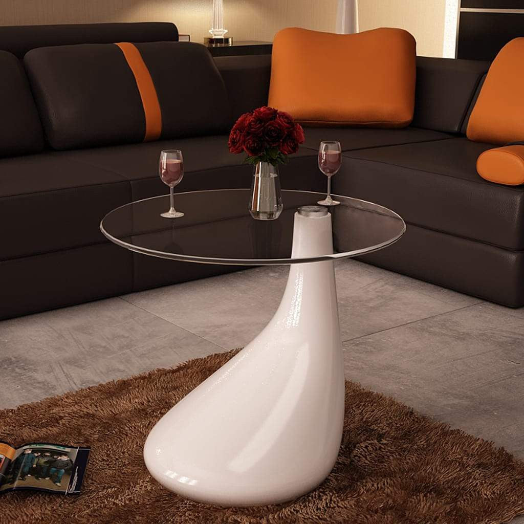 White Drop Coffee Table