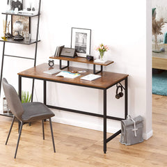 Vintage Oak Finish Computer Desk