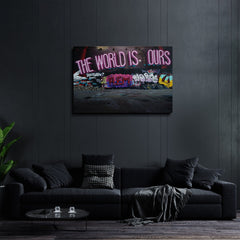 The World Is Ours Canvas