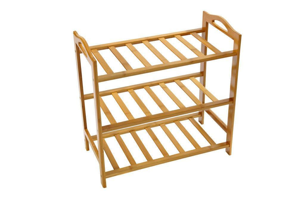 3 Tier Bamboo Shoe Rack