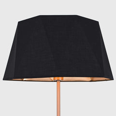 Geometric Copper Floor Lamp