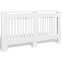 White Radiator Cover - 152 cm