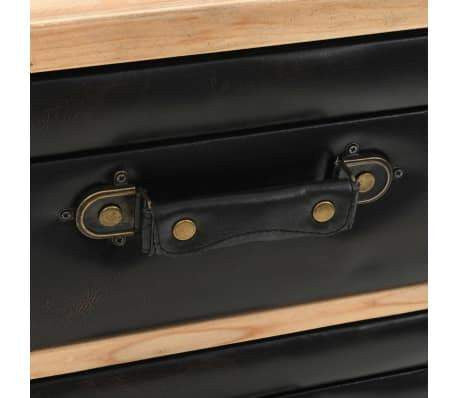 Leather Briefcase Drawers