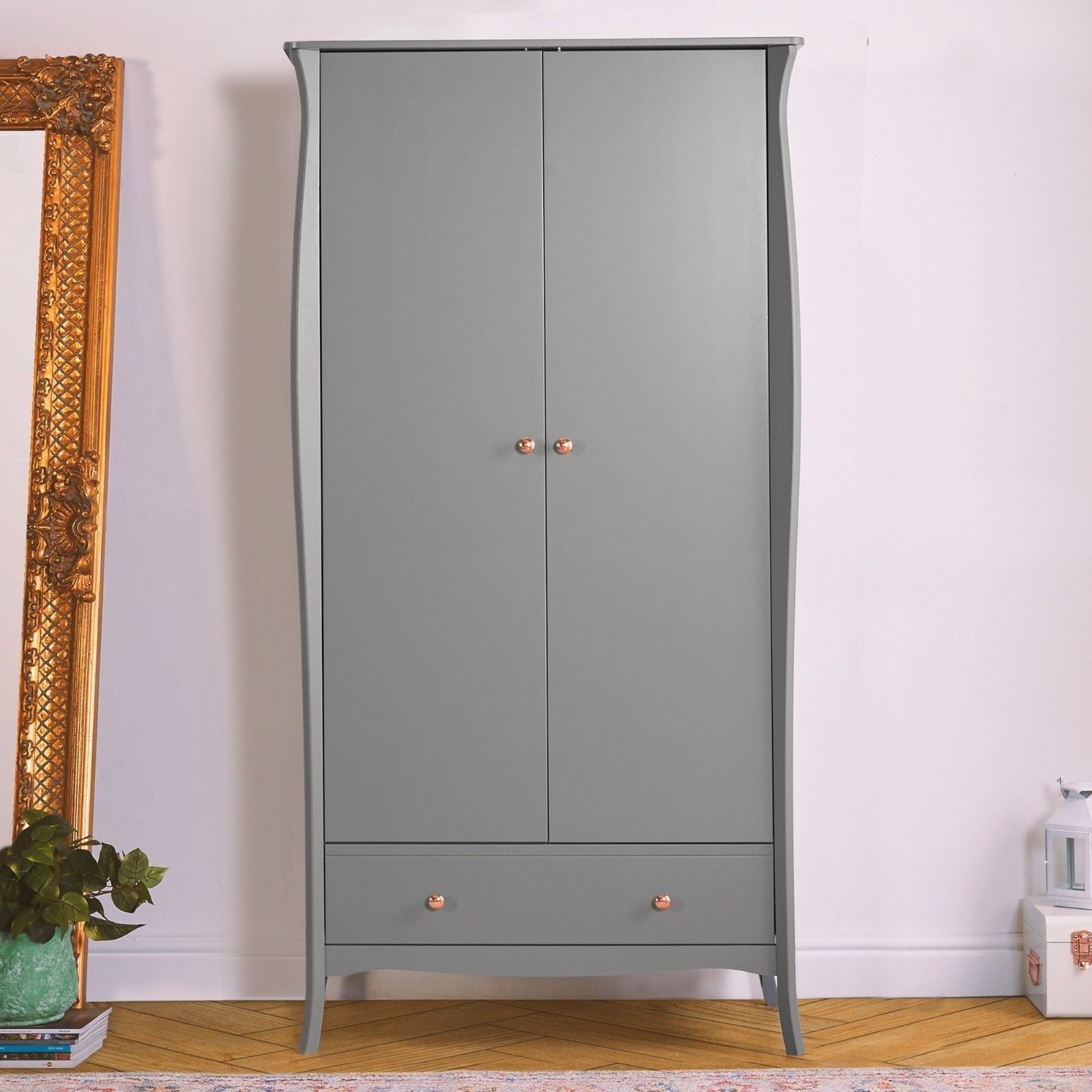 Grey Wardrobe Organiser