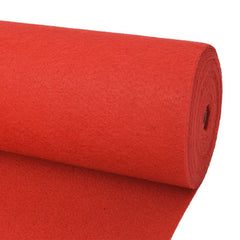Red Exhibition Carpet Plain 1x12 m