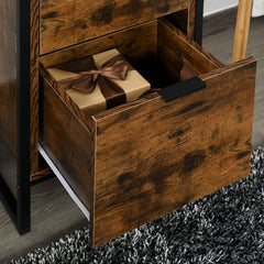 Rustic 3 Drawer Cabinet