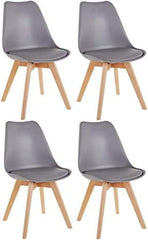 Set Of 4 Scandi Dining Chairs