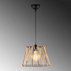 Industrial Rope Chandelier Light