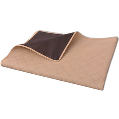 Beige and Brown Picnic Blanket - 150x200 cm