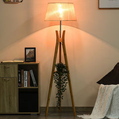 Rustic Tripod Floor Lamp