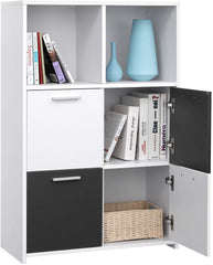 Black And White Cube Storage Unit
