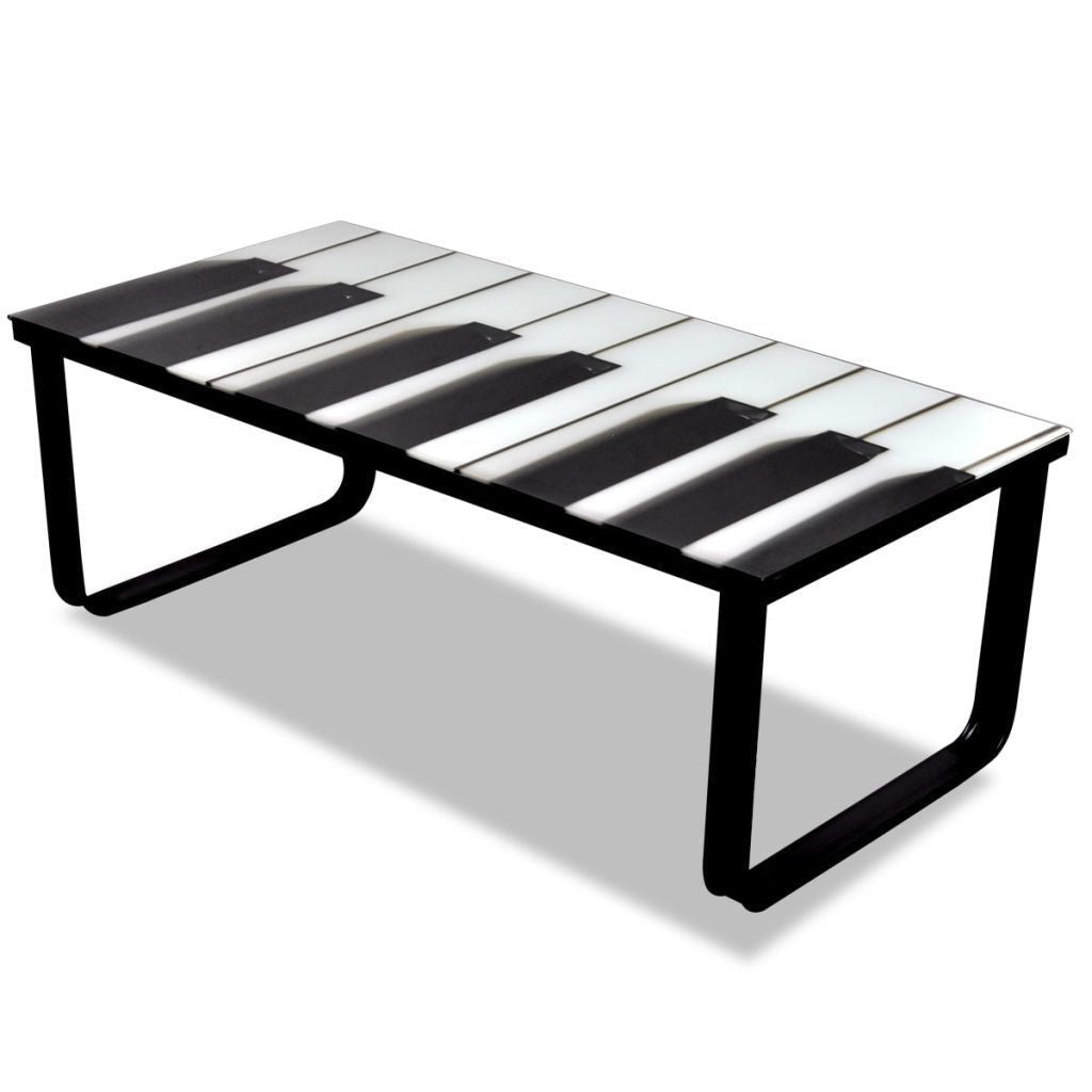 Piano Glass Coffee Table