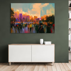 Fireworks Night Canvas