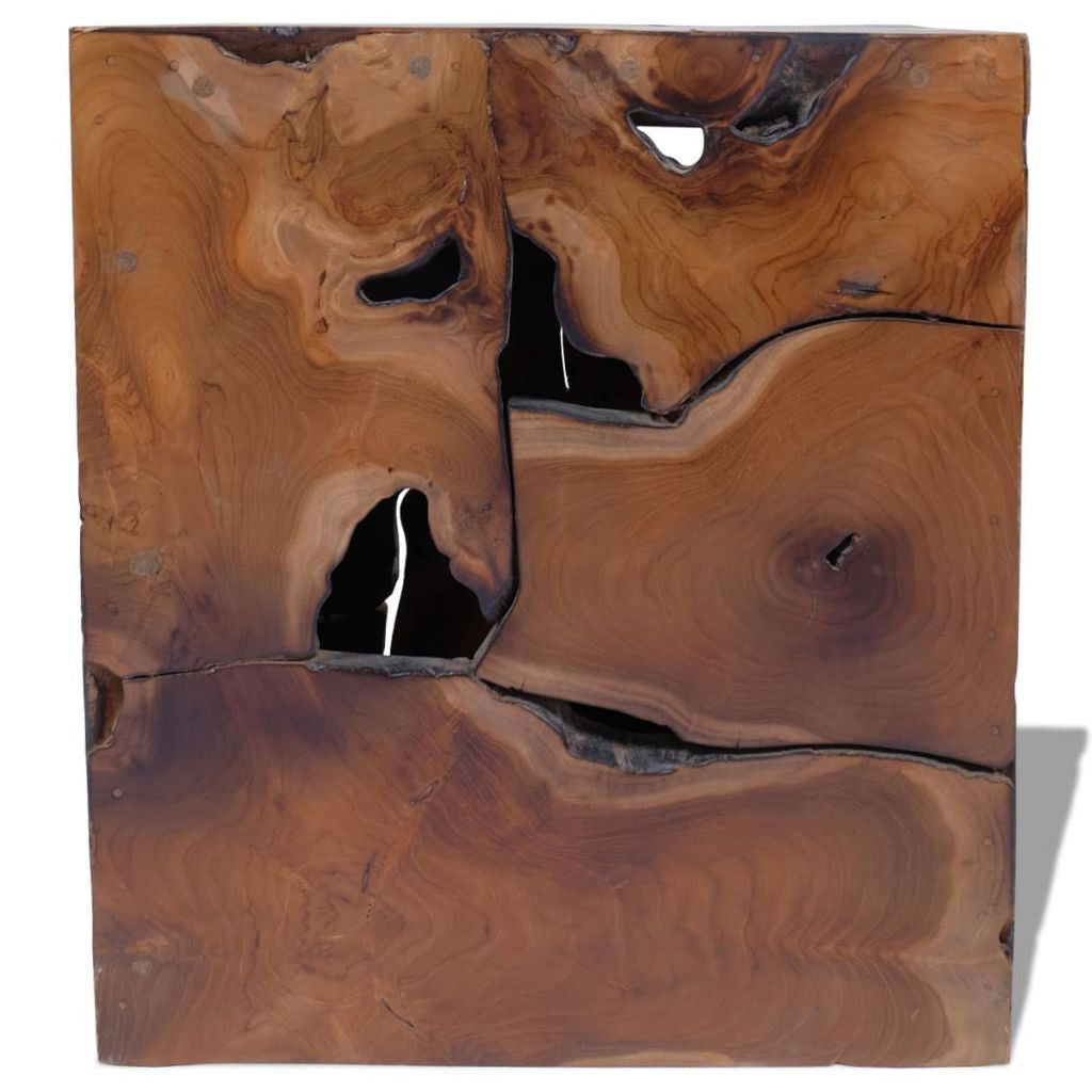 Solid Teak Stool - 40 x 40 x 45 cm