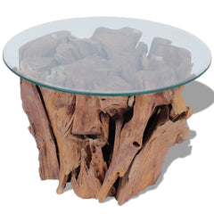 Solid Teak 60cm Coffee Table