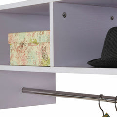 White Hanging Rack
