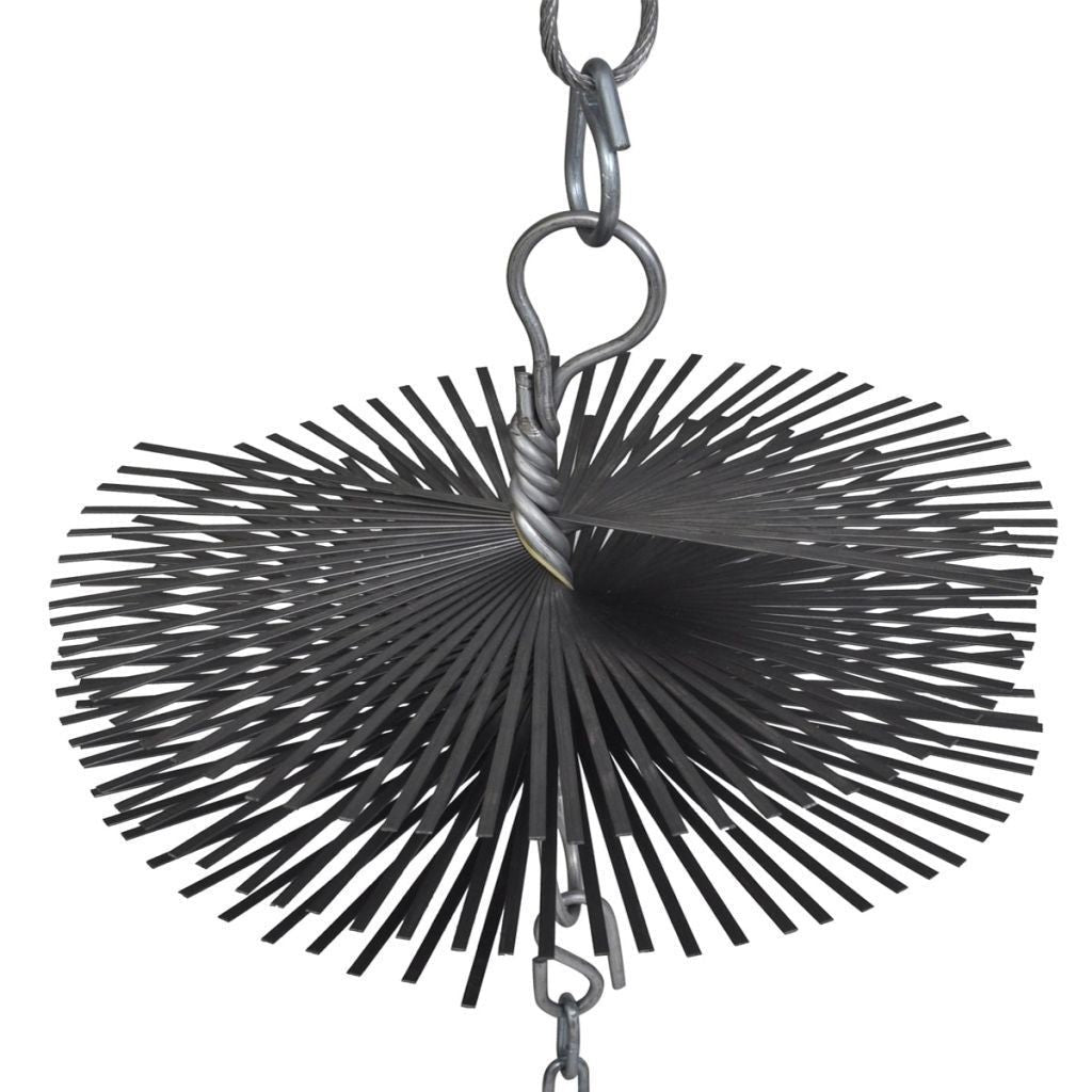 Round Chimney Cleaning Brush - Dia. 25 cm