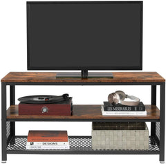 Rustic Mesh TV Unit