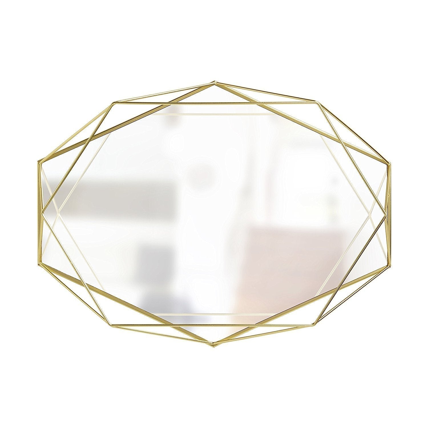 Prism Wall Mirror With A Stylish Metal Casing