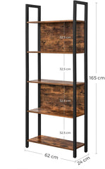 Rustic Alvaro Bookshelf