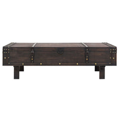 Large Solid Wood Chest Coffee Table