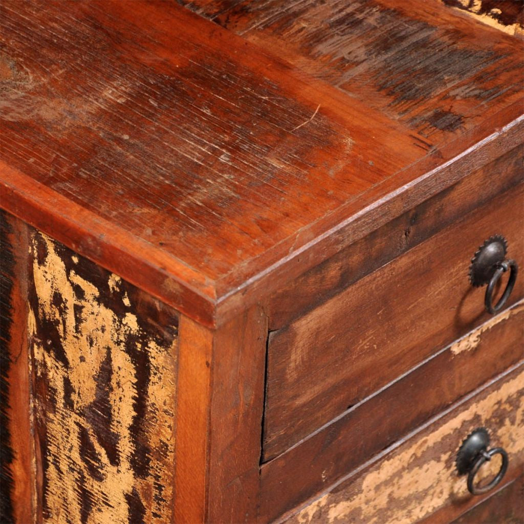 Solid Reclaimed Wood TV Cabinet
