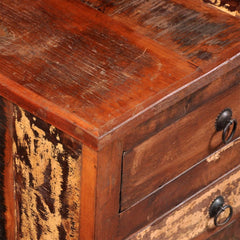 Solid Reclaimed Wood TV Cabinet
