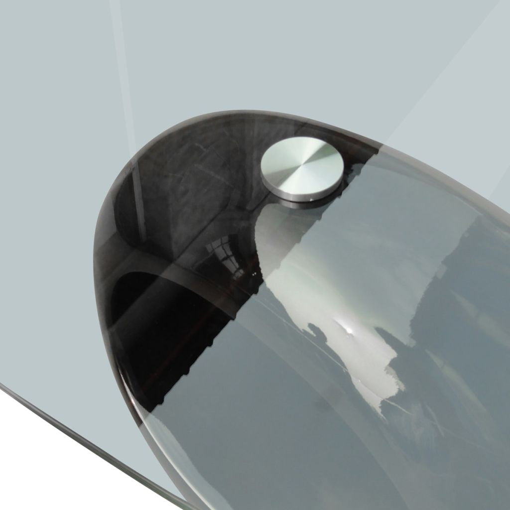 Black Round Coffee Table