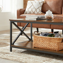 The Xcit Rustic Coffee Table
