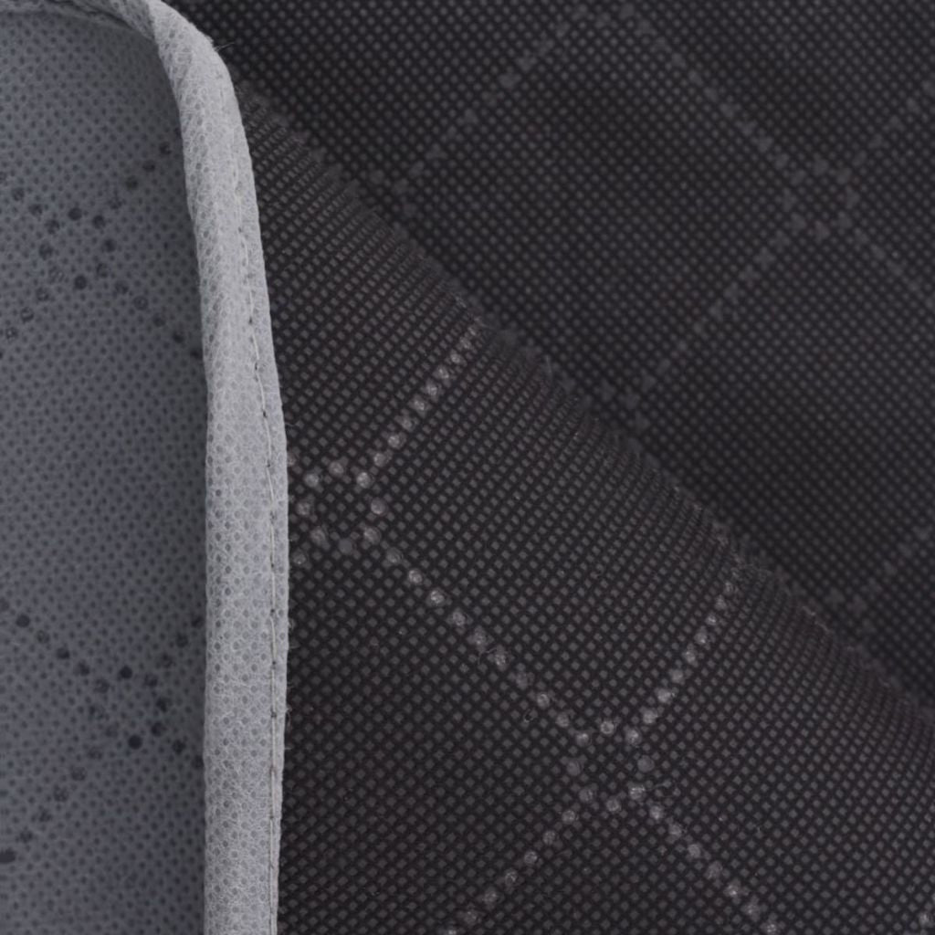 Grey and Black Picnic Blanket - 100x150 cm
