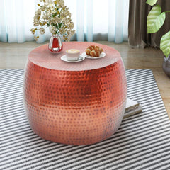 Copper Round Coffee Table