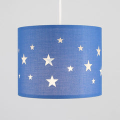 Cut Out Star Cotton Light Shade