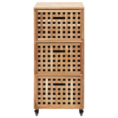Solid Walnut Bathroom Cabinet