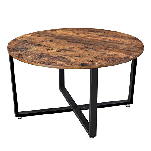 Rustic Round Coffee Table