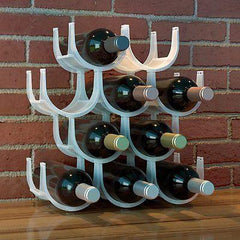 10 Bottle Modular Wine Rack