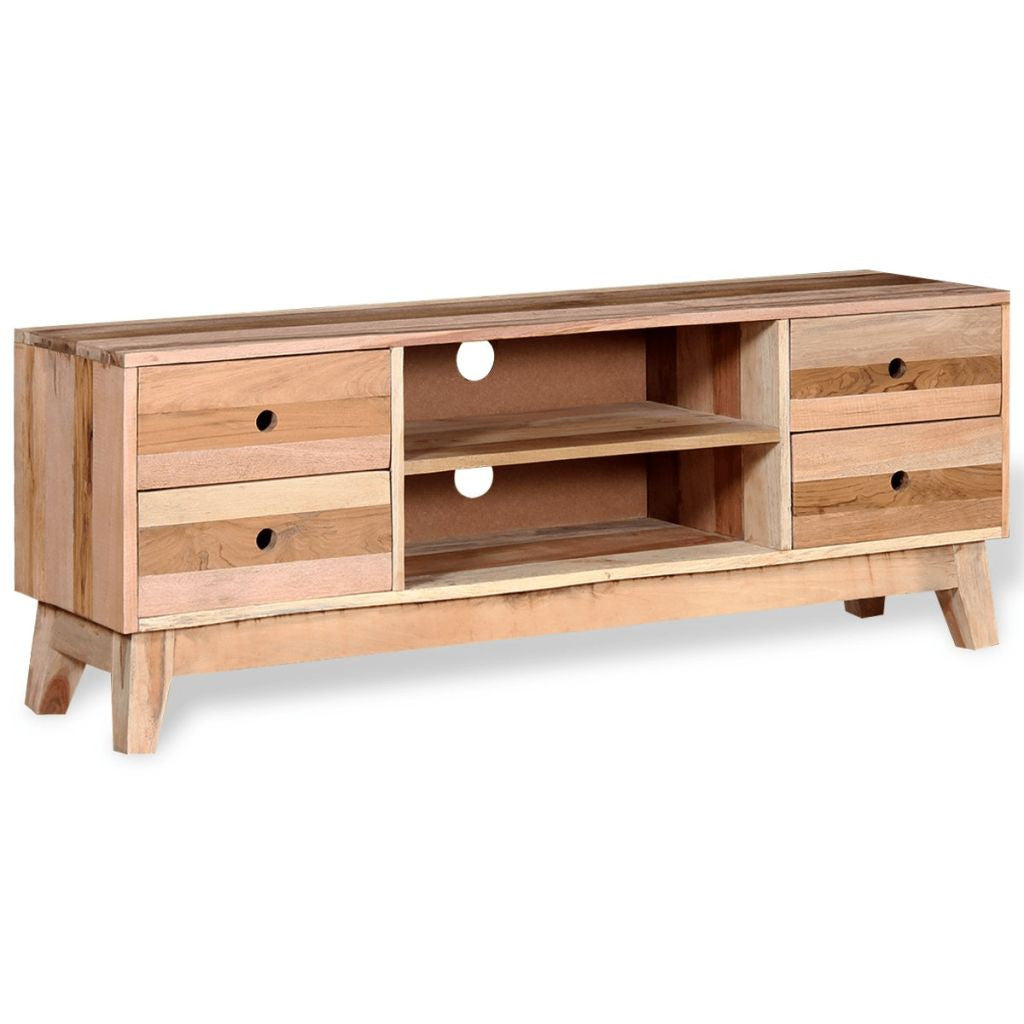 Solid Reclaimed Wood TV Cabinet