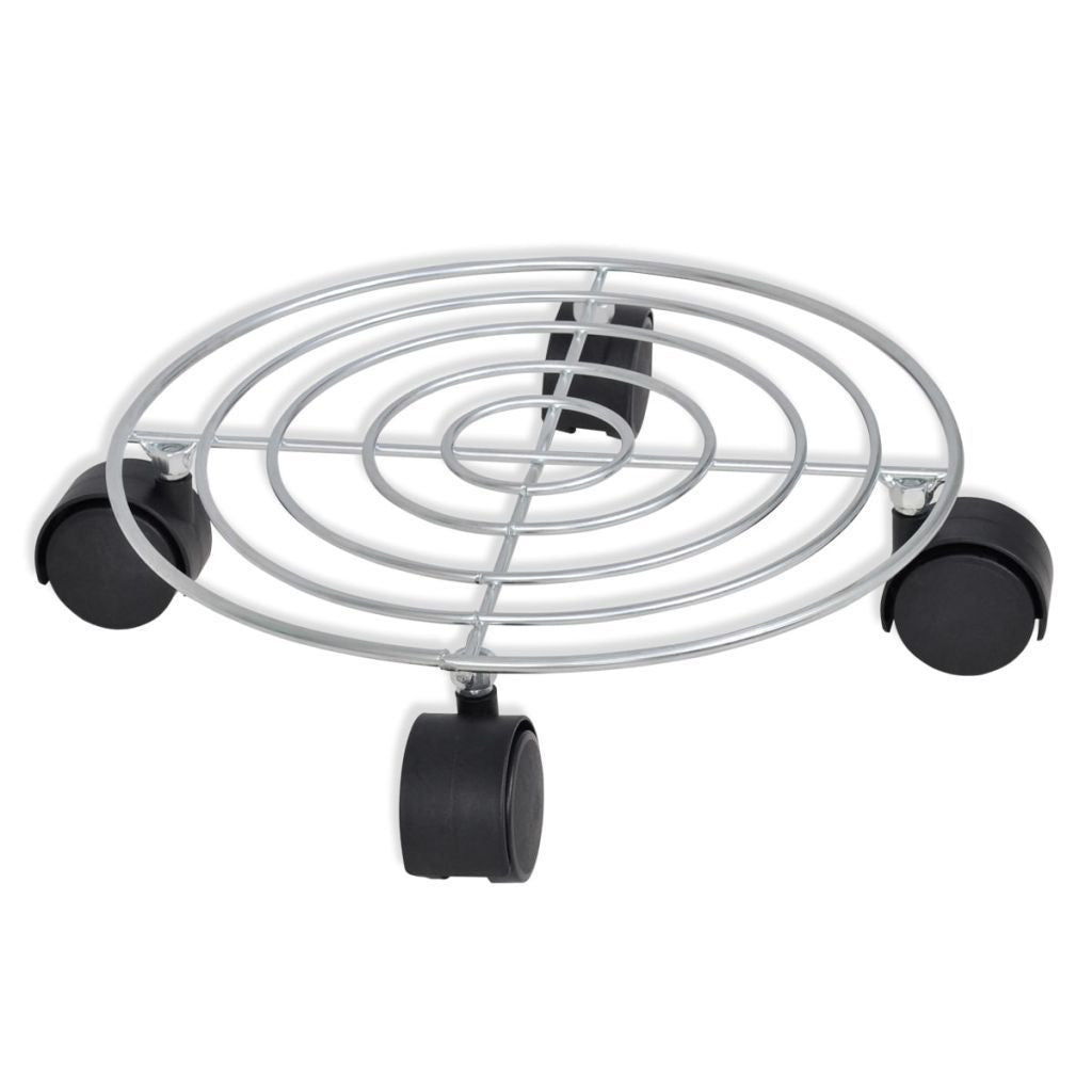 6 x Metal Plant Dolly