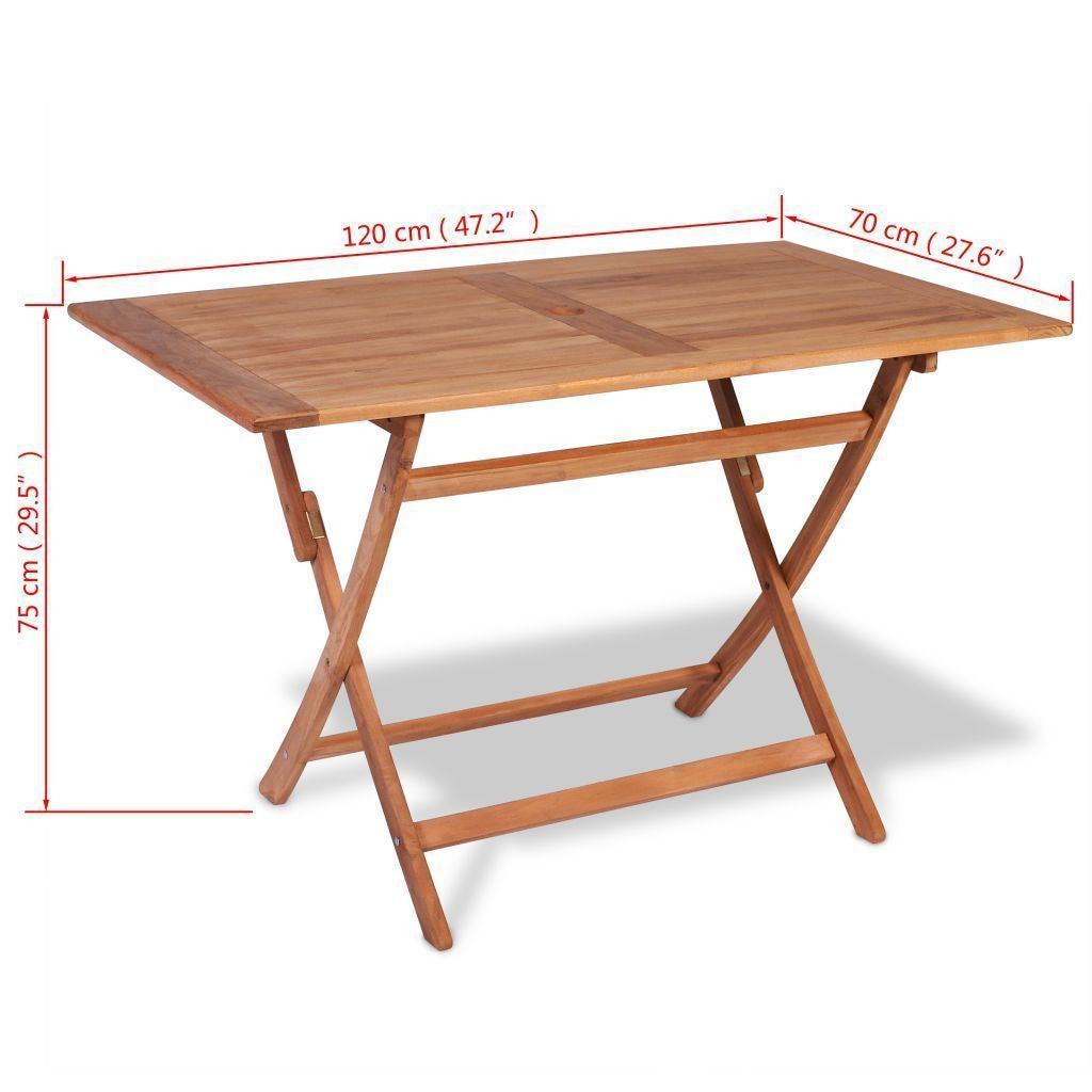 Teak Outdoor Dining Table