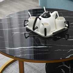 Black Marble Table Nest