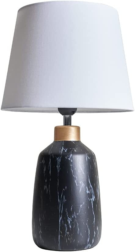 Black Marble Table Lamp