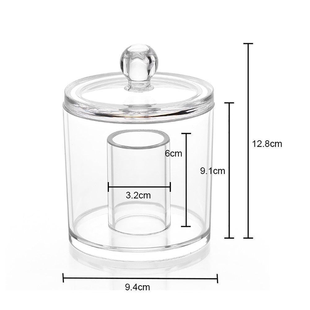 Round Cotton Buds and Balls Holder